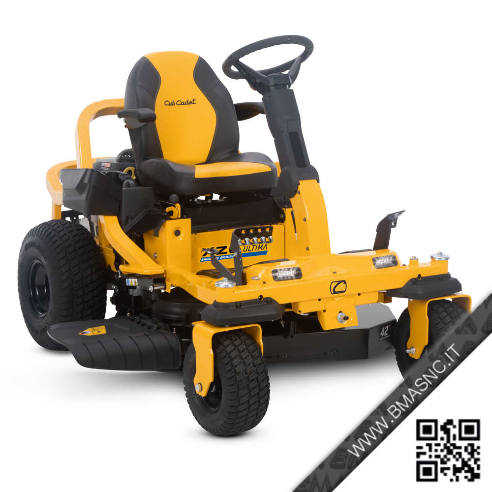 CUB CADET XZ6 S107 - TRATTORINO RASAERBA SCARICO LATERALE/MULCHING  RAGGIO ZERO A VOLANTE